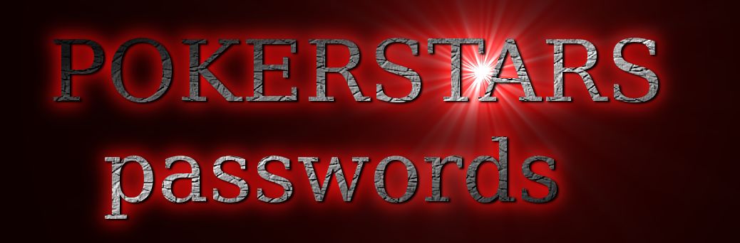 Freeroll passwords pokerstars bankrollmob
